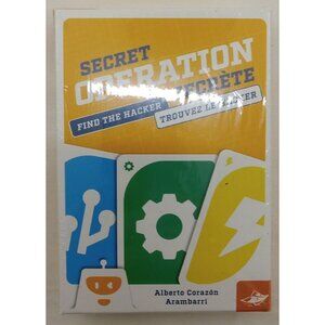 Secret Operation Family Card Game Find the Hacker - FoxMind 2019 - Complete -Spy